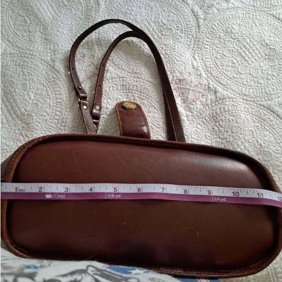 Vintage Leather Brahmin Purse - Picture 8 of 16